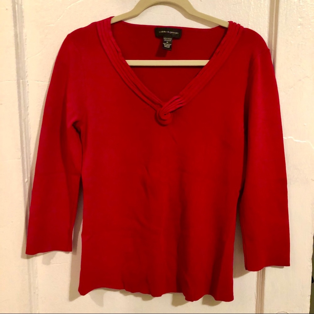Red women’s top